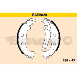 BARUM Bremsbackensatz, BAE5029