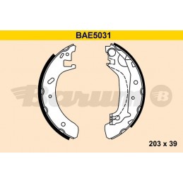 BARUM Bremsbackensatz, BAE5031