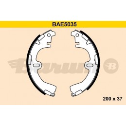 BARUM Bremsbackensatz, BAE5035