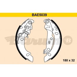 BARUM Bremsbackensatz, BAE5039