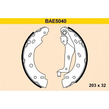 BARUM Bremsbackensatz, BAE5040