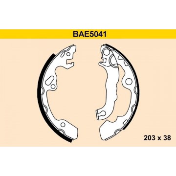 BARUM Bremsbackensatz, BAE5041