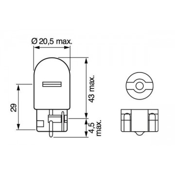 BOSCH Glühlampe,...