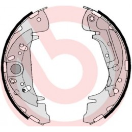 BREMBO Bremsbackensatz, S...