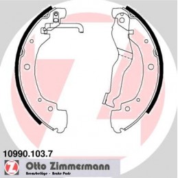 ZIMMERMANN ZIMMERMANN Bremsbackensatz, 10990.103.7
