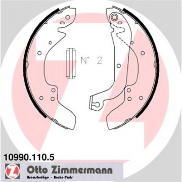 ZIMMERMANN Bremsbackensatz,...