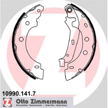 ZIMMERMANN Bremsbackensatz,...