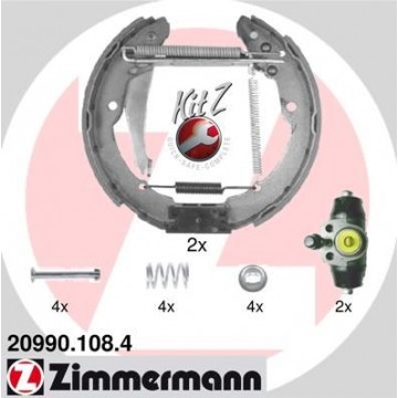 ZIMMERMANN Bremsbackensatz,...