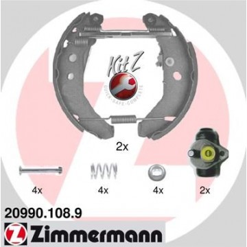 ZIMMERMANN Bremsbackensatz,...