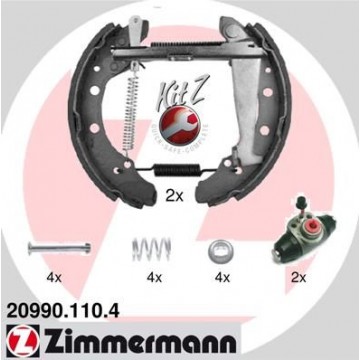 ZIMMERMANN Bremsbackensatz,...