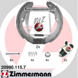 ZIMMERMANN Bremsbackensatz,...