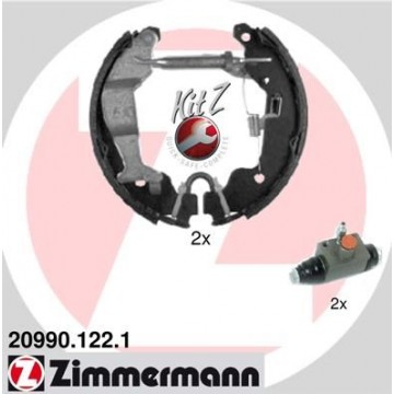 ZIMMERMANN Bremsbackensatz,...