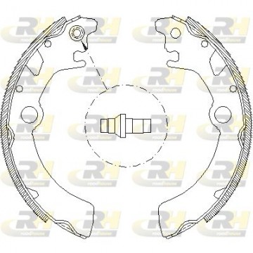ROADHOUSE Bremsbackensatz,...
