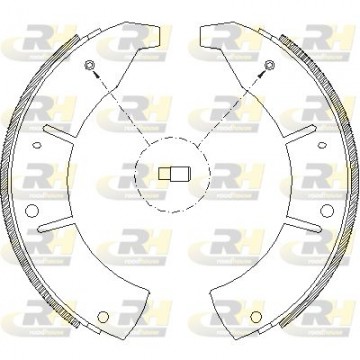 ROADHOUSE Bremsbackensatz,...