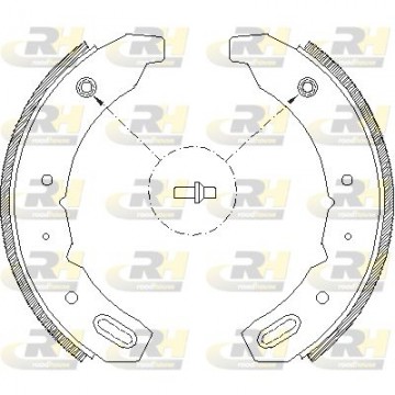 ROADHOUSE Bremsbackensatz,...