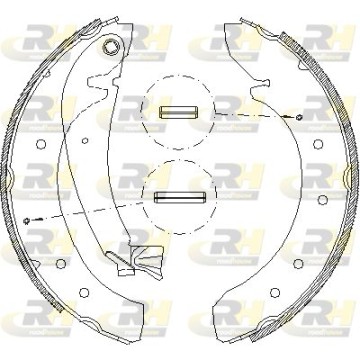 ROADHOUSE Bremsbackensatz,...