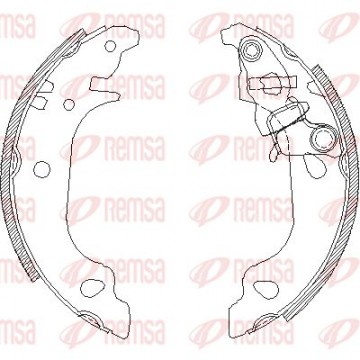 REMSA Bremsbackensatz, 4099.01