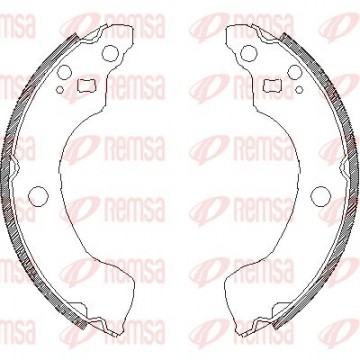 REMSA Bremsbackensatz, 4189.00