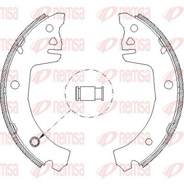 REMSA Bremsbackensatz, 4198.00