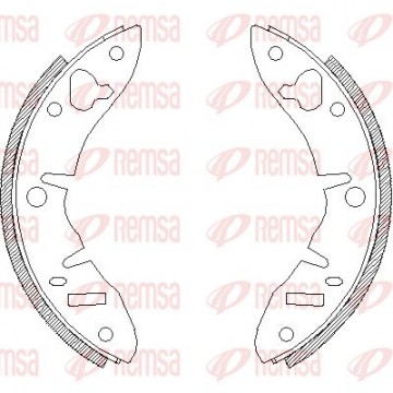 REMSA Bremsbackensatz, 4220.00