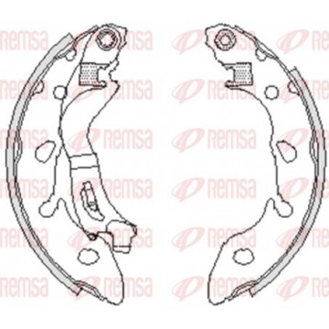 REMSA Bremsbackensatz, 4249.00