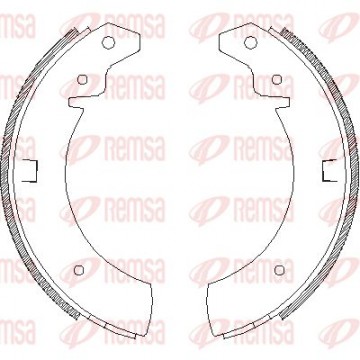 REMSA Bremsbackensatz, 4272.00