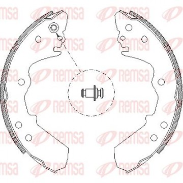 REMSA Bremsbackensatz, 4308.00