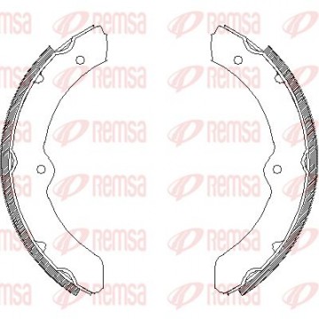 REMSA Bremsbackensatz, 4310.00