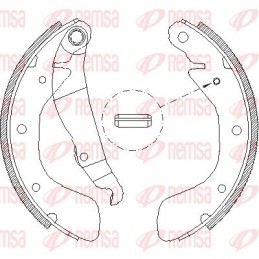 REMSA Bremsbackensatz, 4398.00