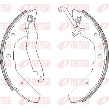 REMSA Bremsbackensatz, 4403.00