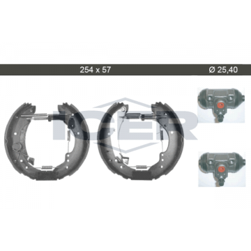 ICER Bremsbackensatz,...