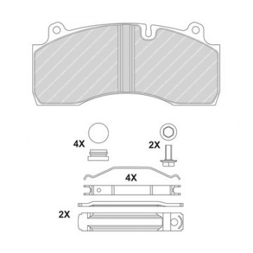 FERODO Bremsbelagsatz,...